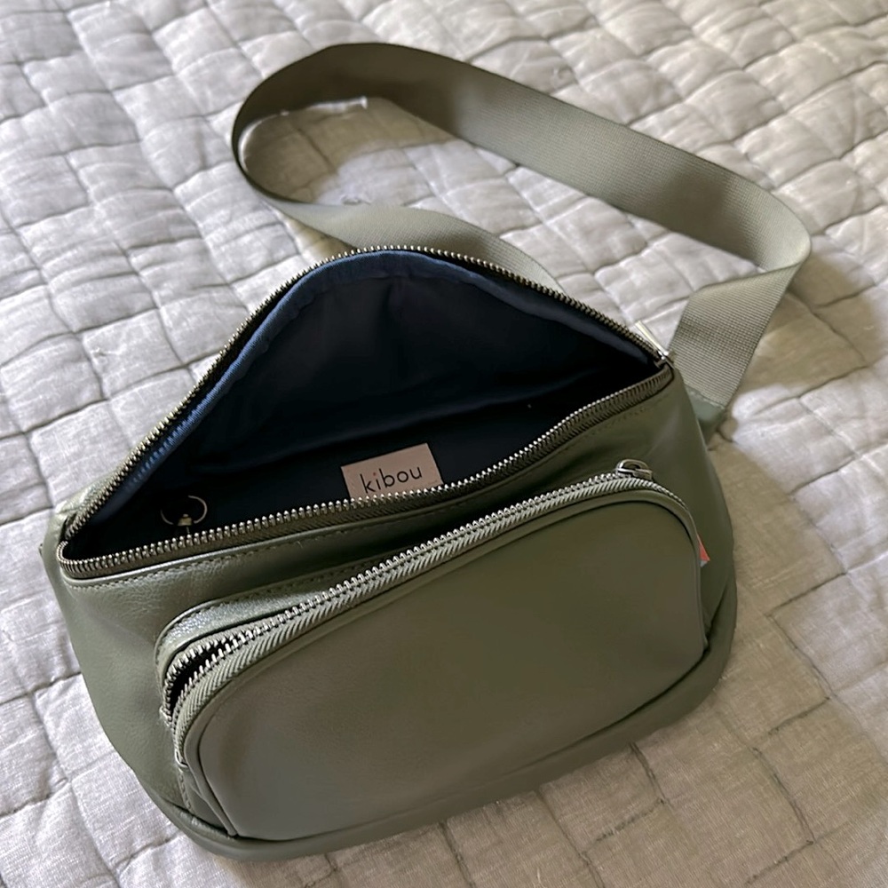 Kibou diaper belt bag with changing pad.  Hardly used!